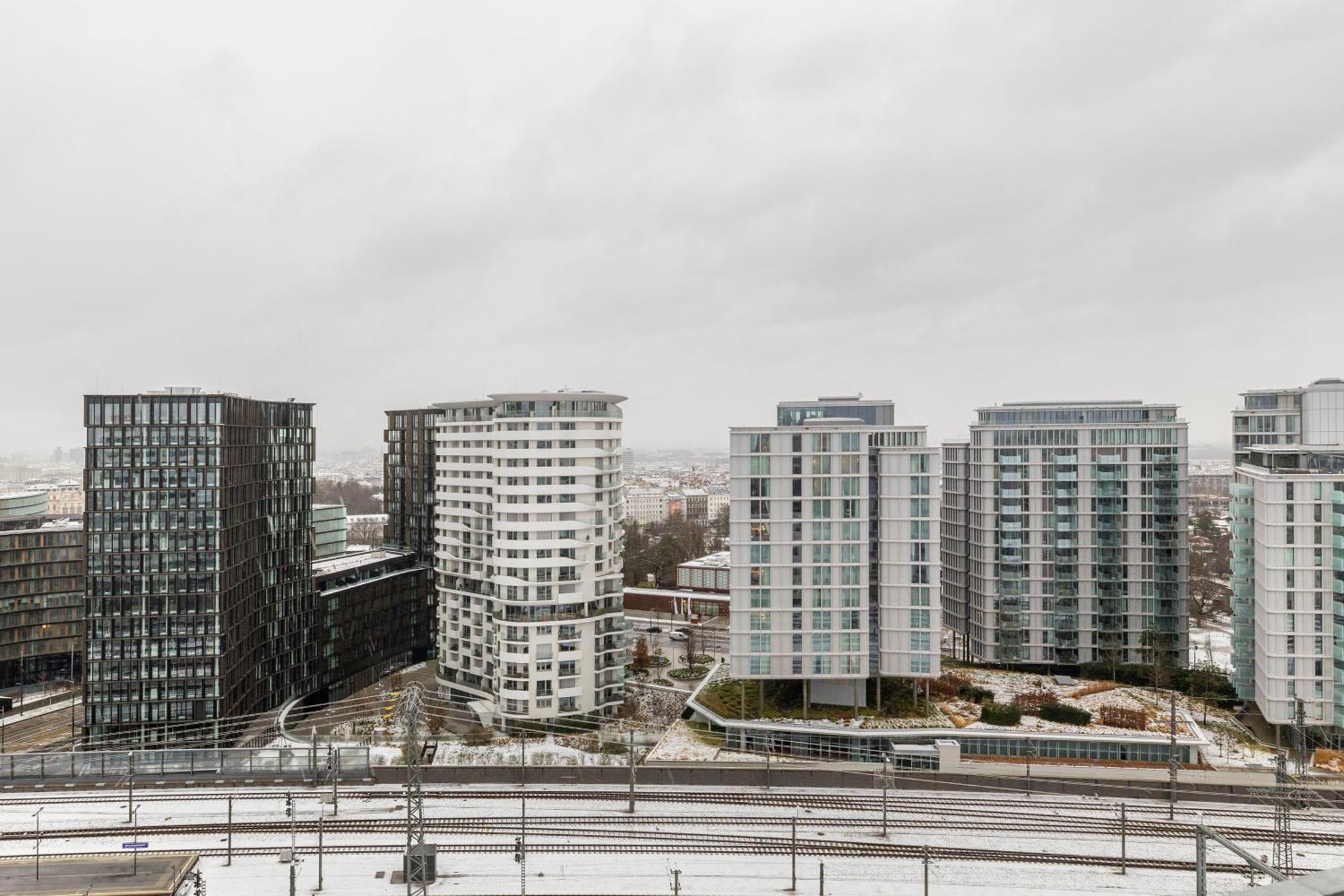 Central Station Loft - Amazing View In City Center - Jupihome Βιέννη Εξωτερικό φωτογραφία